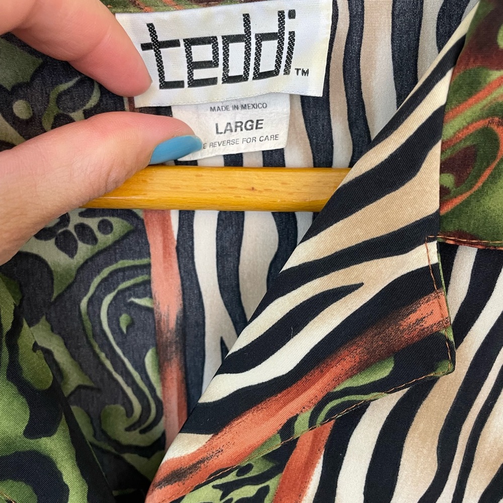 Vintage Teddi Button Down - image 4